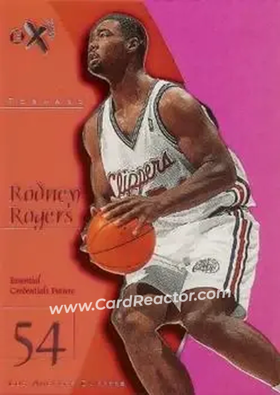 Front of Rodney Rogers