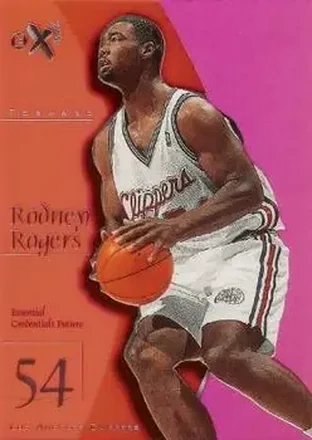 1997-98 E-X2001 #38 Essential Credentials Future Rodney Rogers