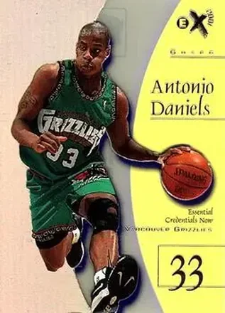 1997-98 E-X2001 #70 Essential Credentials Now Antonio Daniels