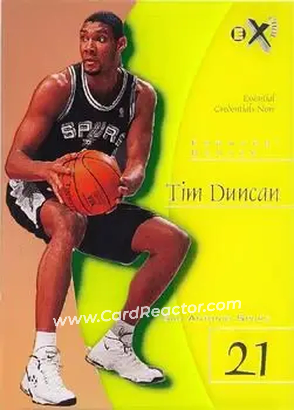 Front of Tim Duncan