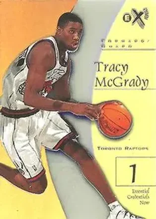 1997-98 E-X2001 #79 Essential Credentials Now Tracy McGrady