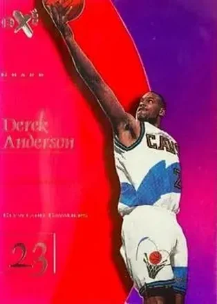 1997-98 E-X2001 #63 Essential Credentials Future Derek Anderson