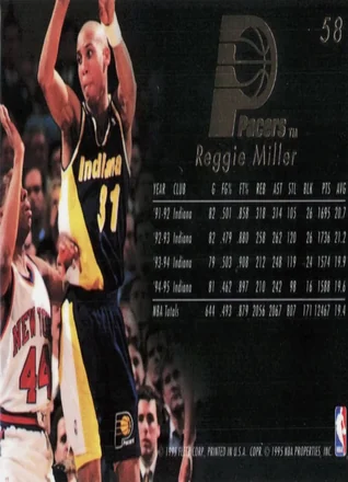 Tył: Reggie Miller
