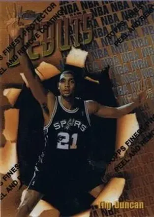 1997-98 Finest #101 Tim Duncan