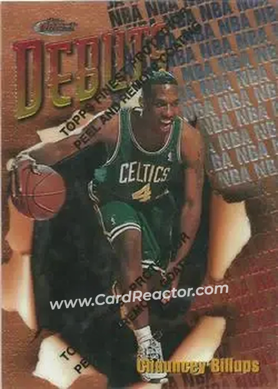 Front of Chauncey Billups