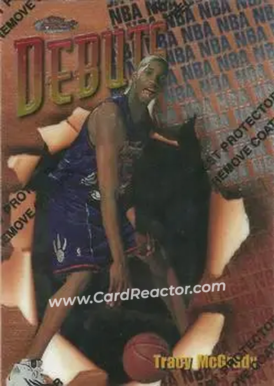 Front of Tracy McGrady