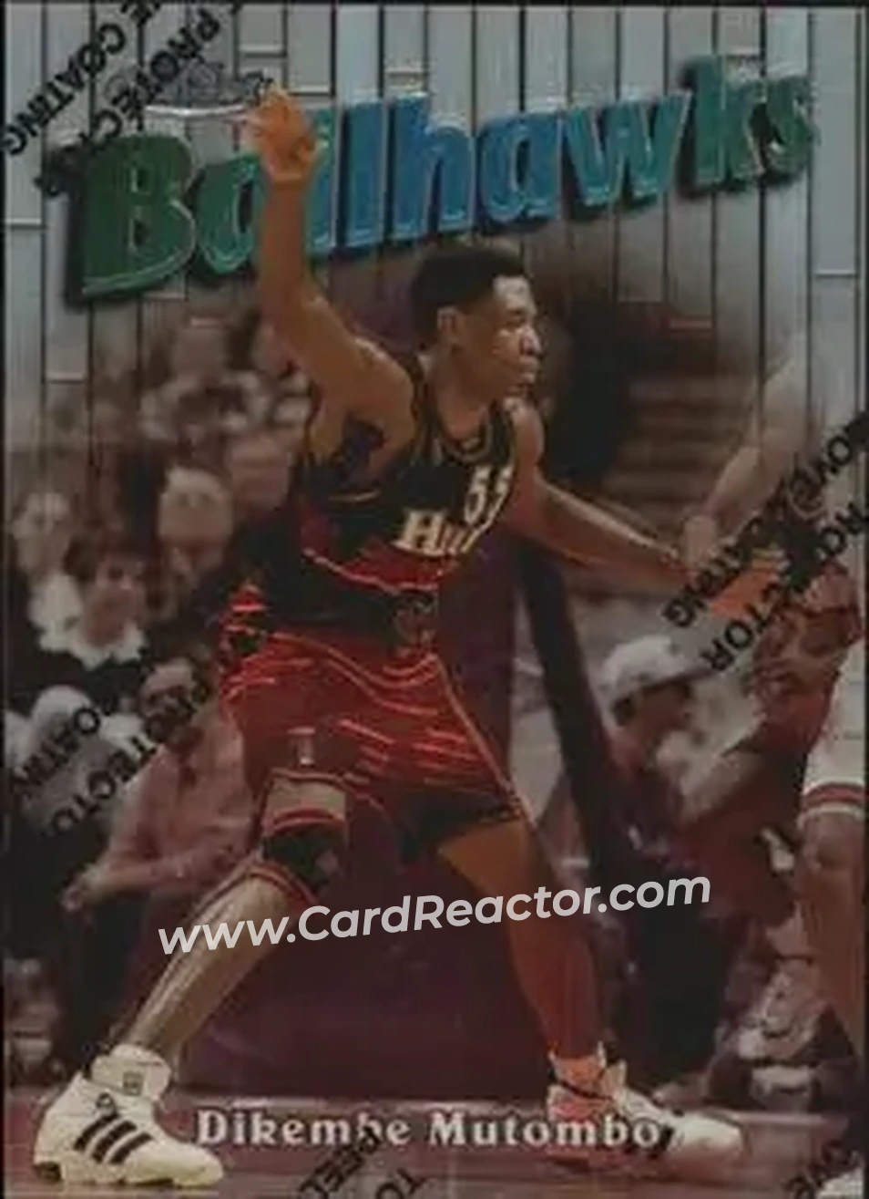 Front of Dikembe Mutombo