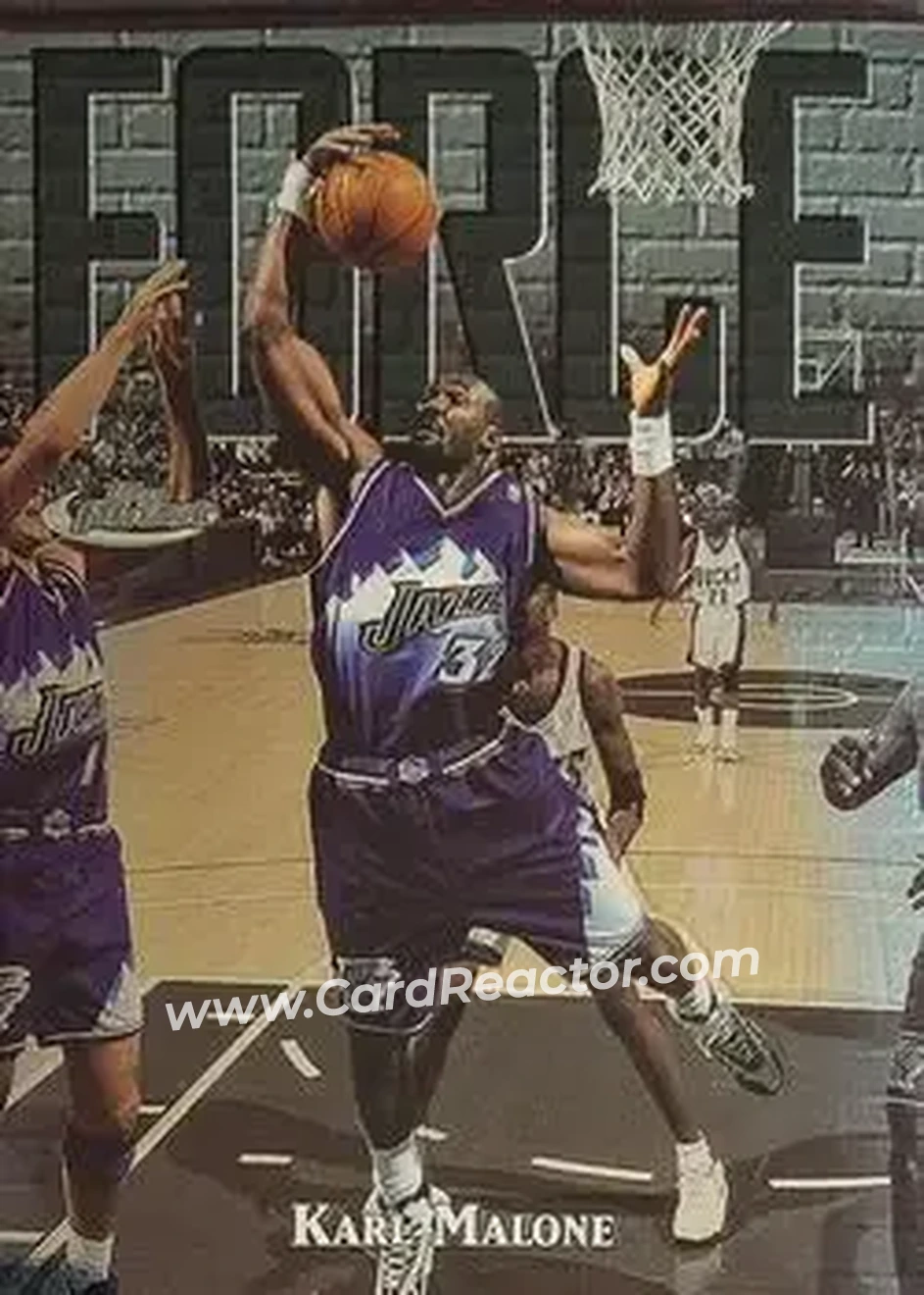 Front of Karl Malone