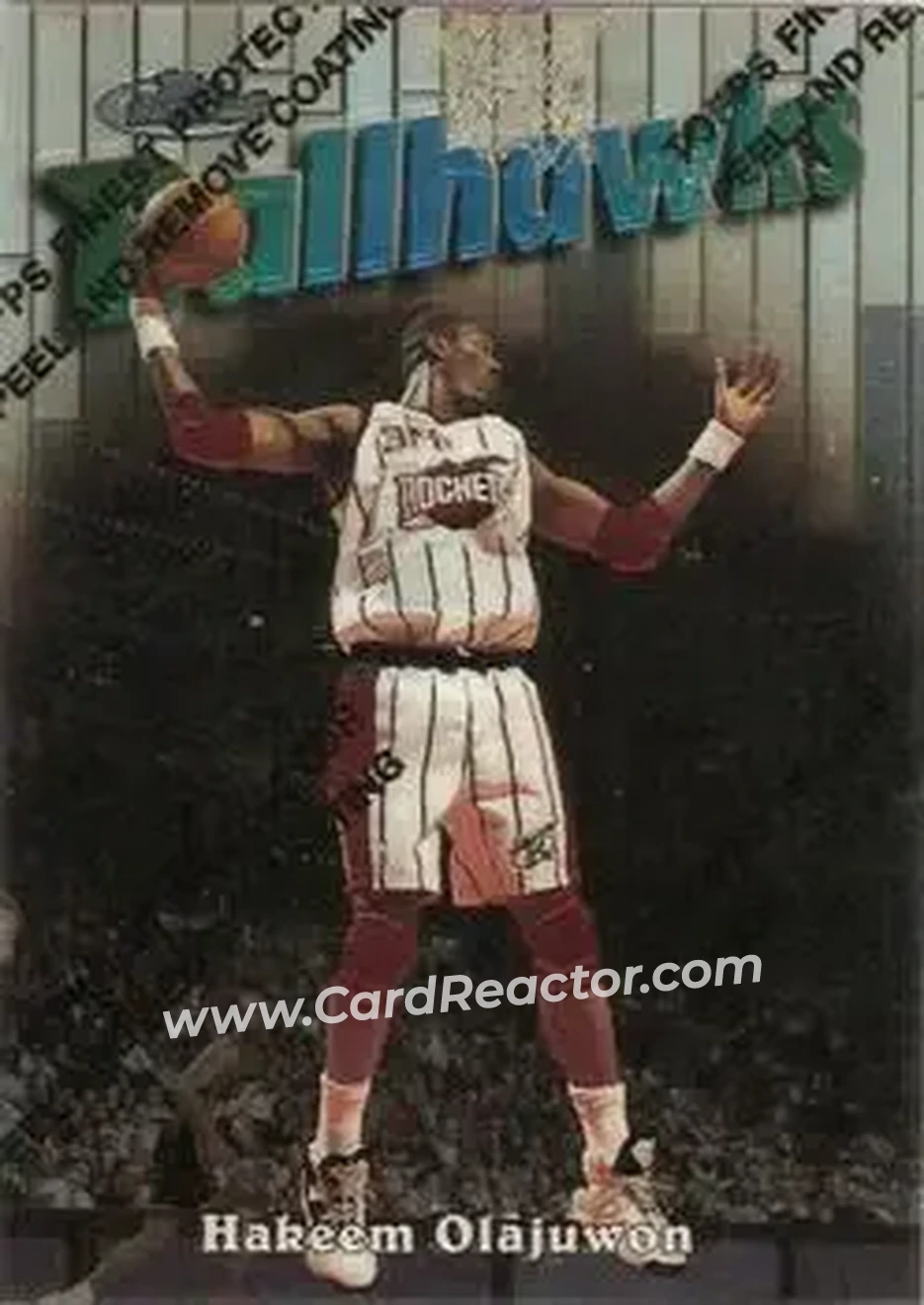 Front of Hakeem Olajuwon