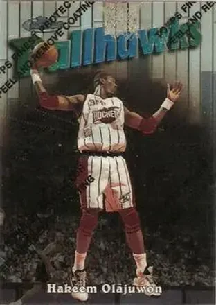 1997-98 Finest #131 Hakeem Olajuwon