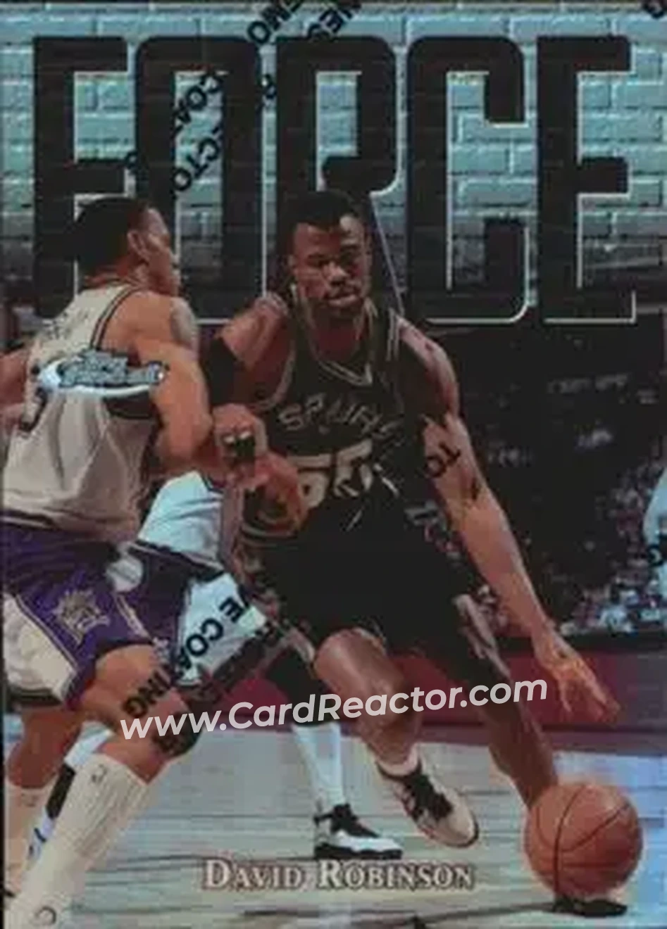 Front of David Robinson