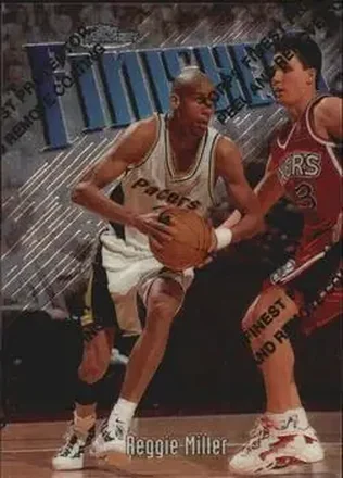 1997-98 Finest #150 Reggie Miller