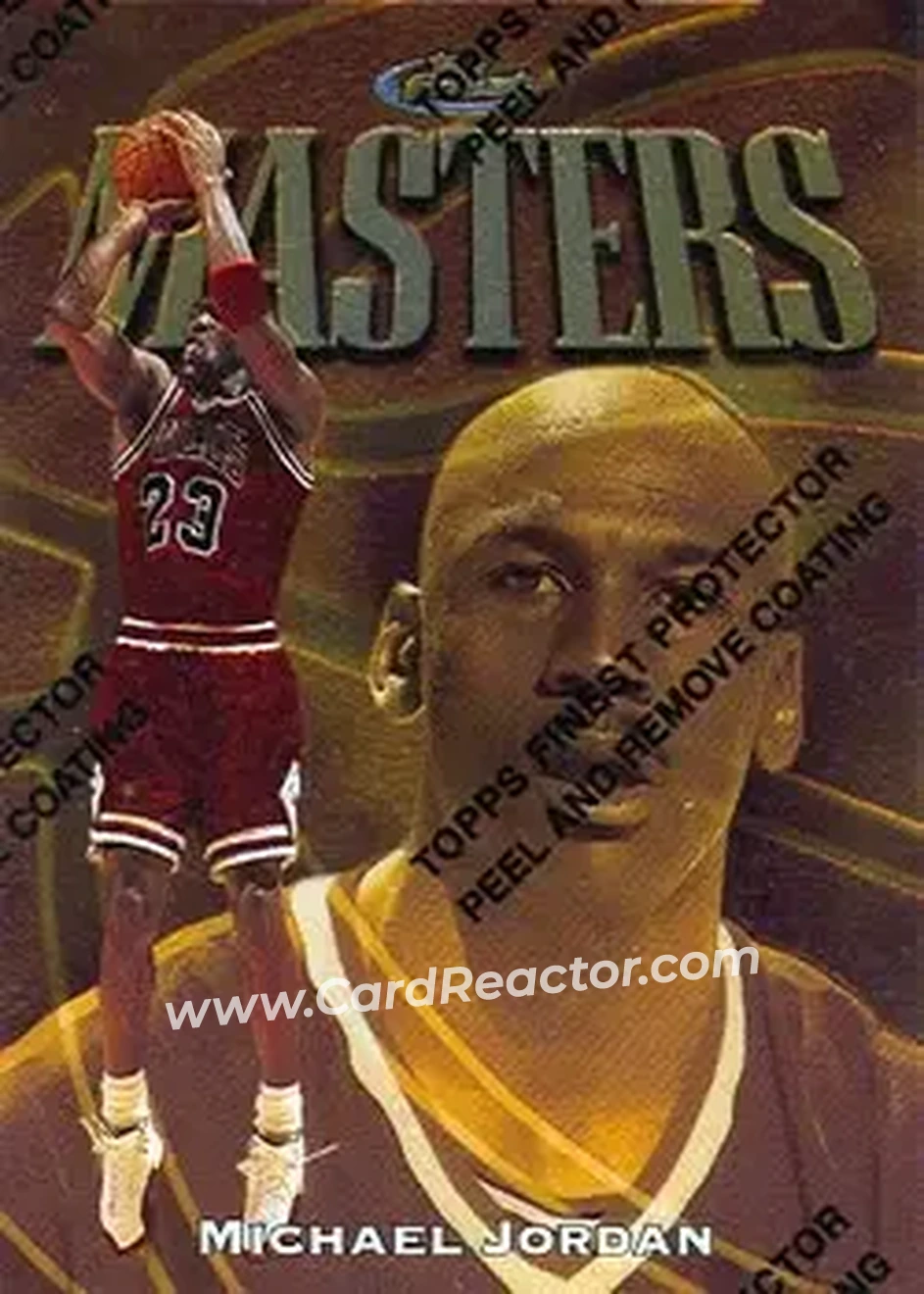 Front of Michael Jordan