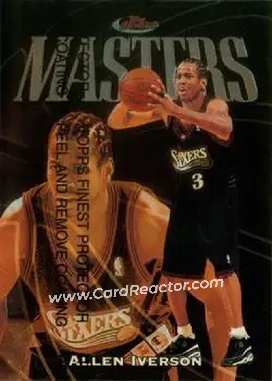 Front of Allen Iverson