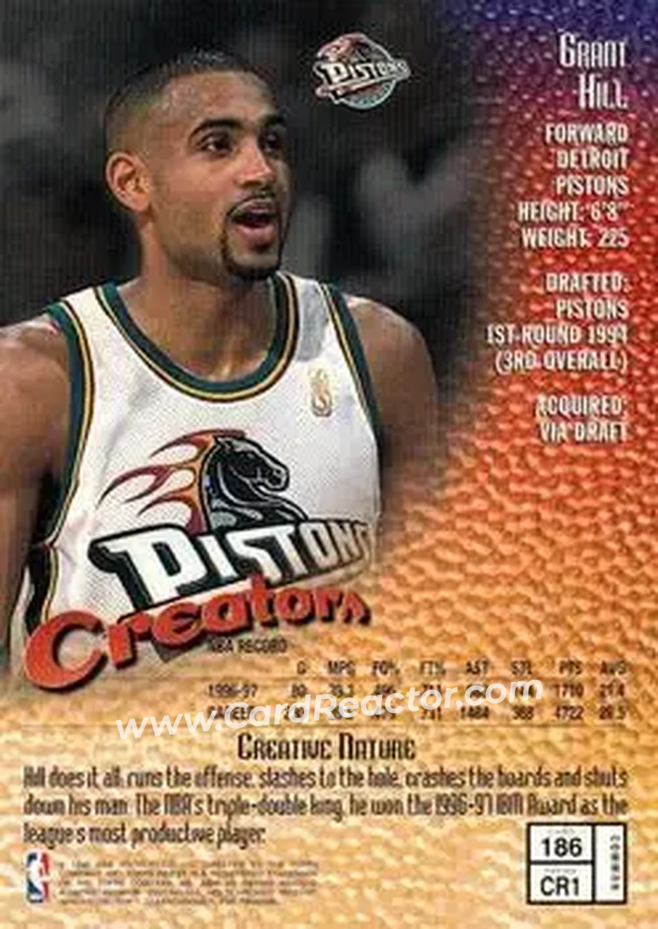 Back of Grant Hill