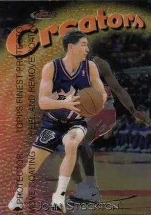 1997-98 Finest #187 John Stockton