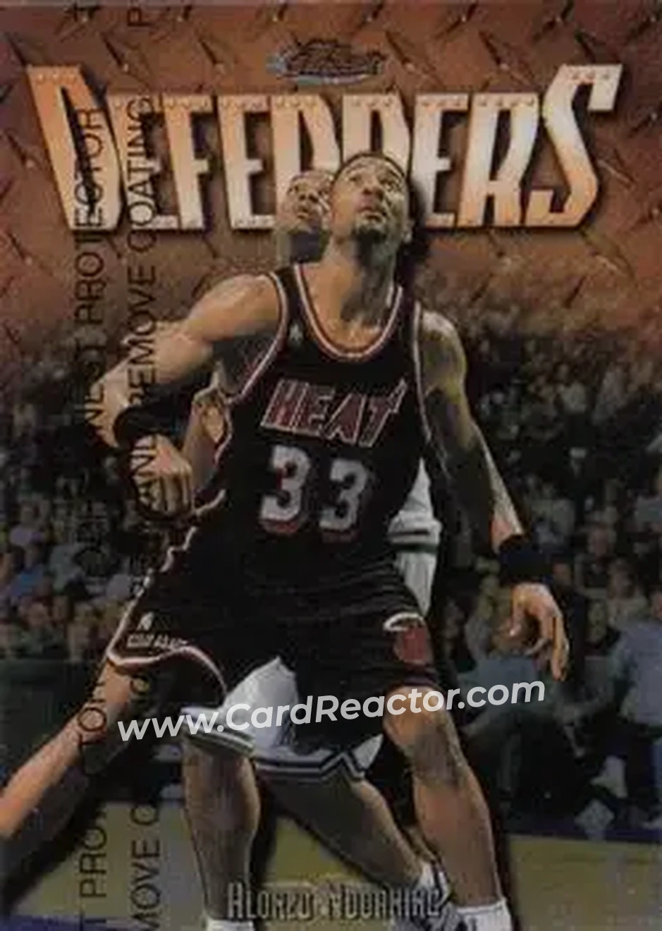Front of Alonzo Mourning