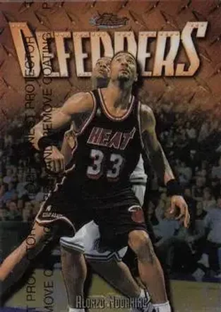 1997-98 Finest #192 Alonzo Mourning