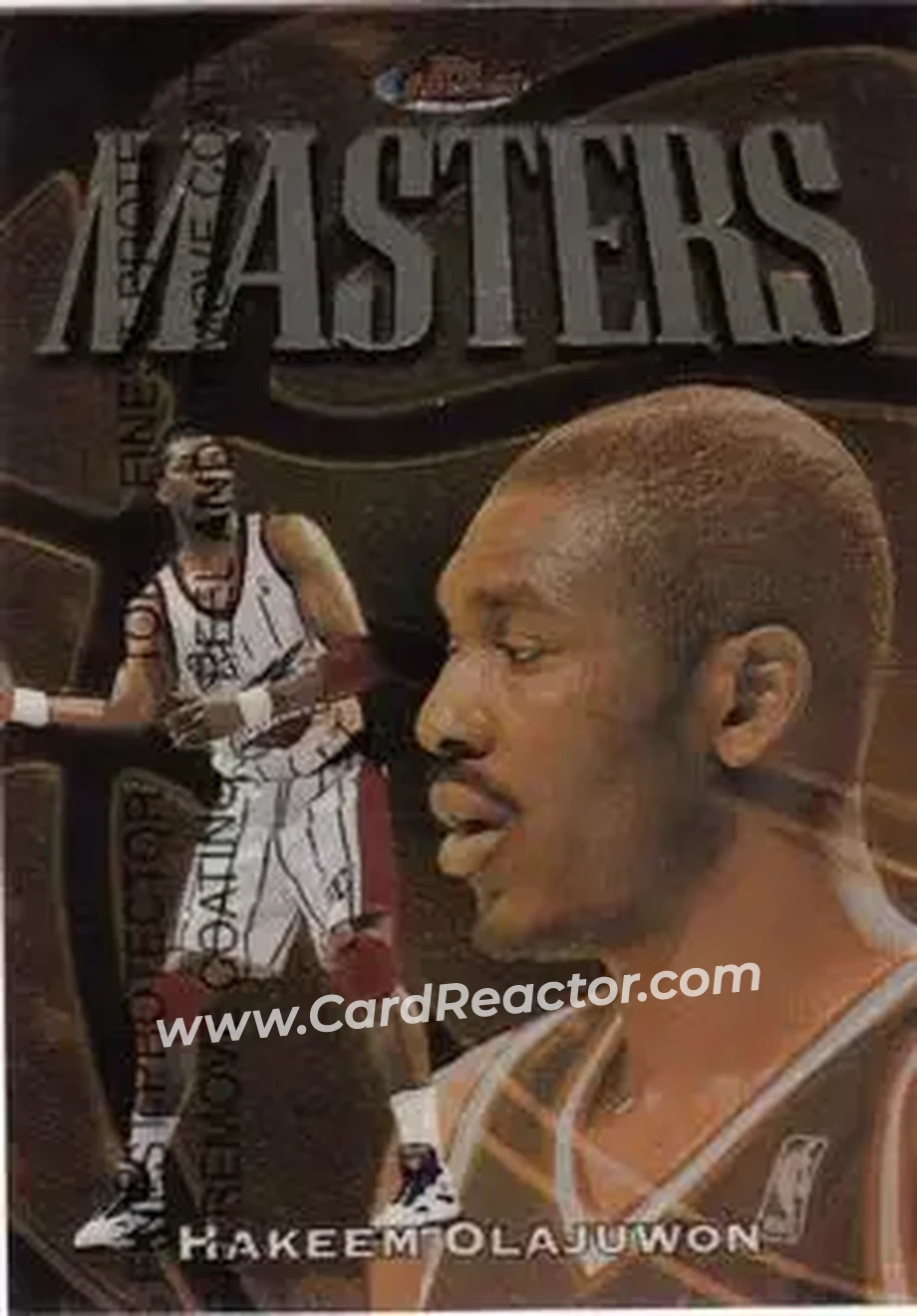 Front of Hakeem Olajuwon