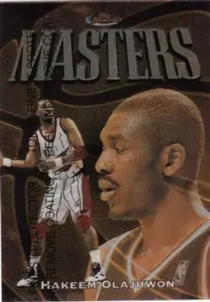 1997-98 Finest #195 Hakeem Olajuwon