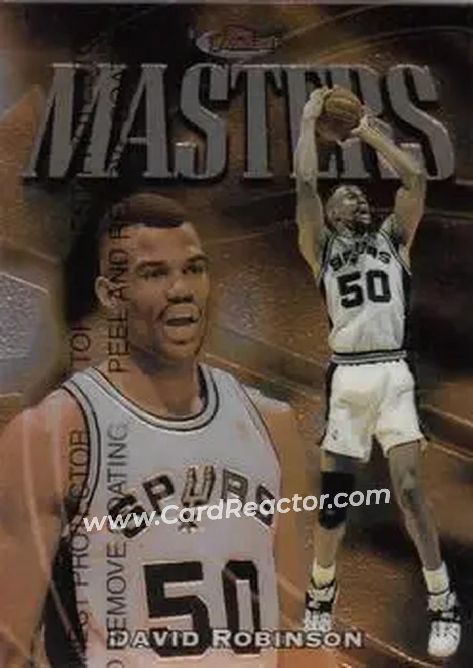 Front of David Robinson