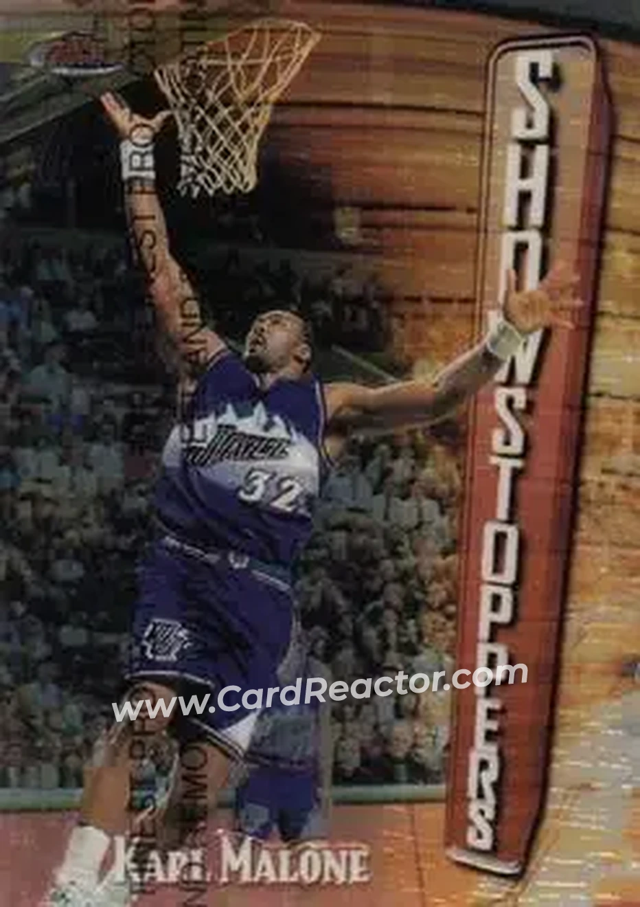 Front of Karl Malone