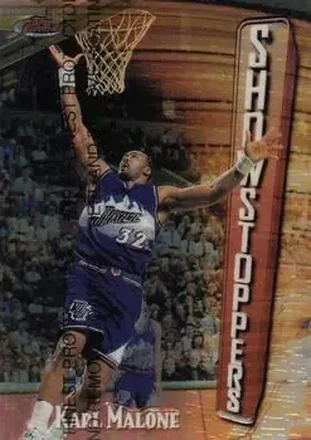1997-98 Finest #214 Karl Malone