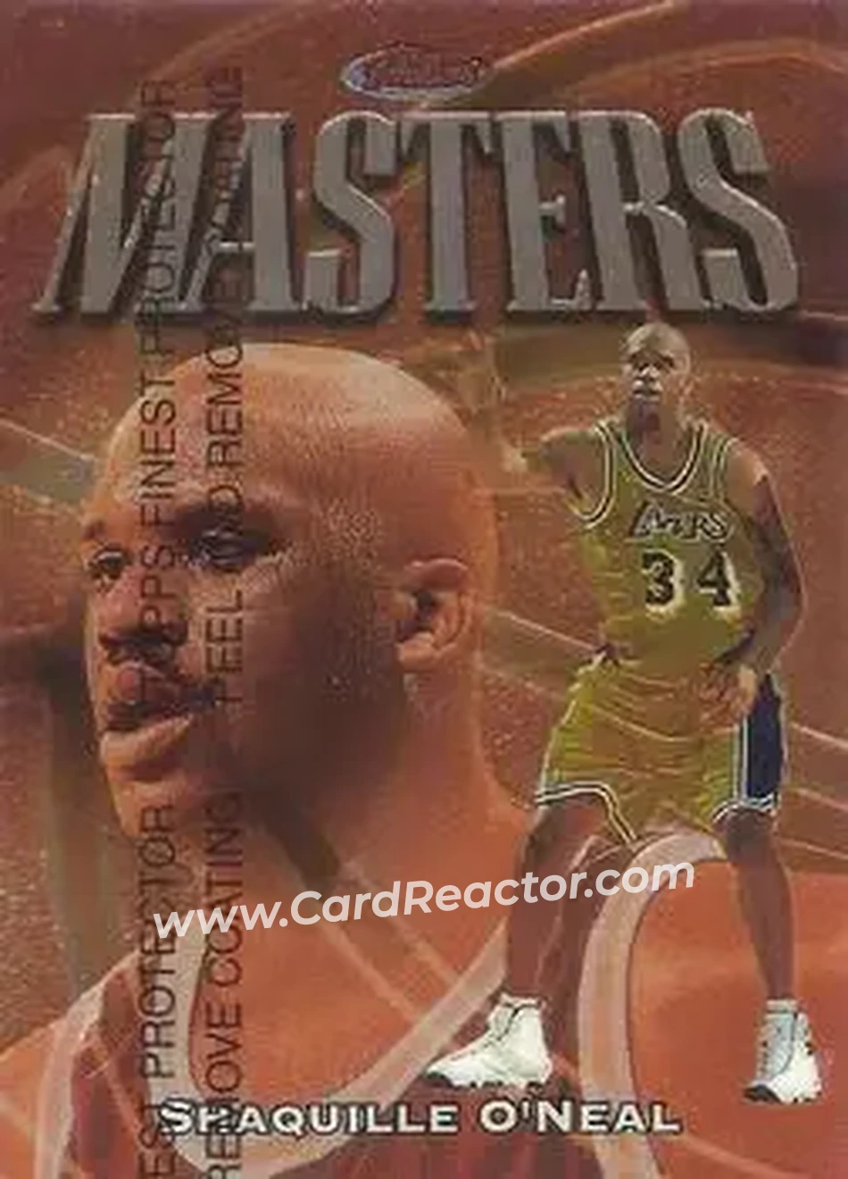 Front of Shaquille O'Neal