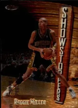 1997-98 Finest #240 Reggie Miller