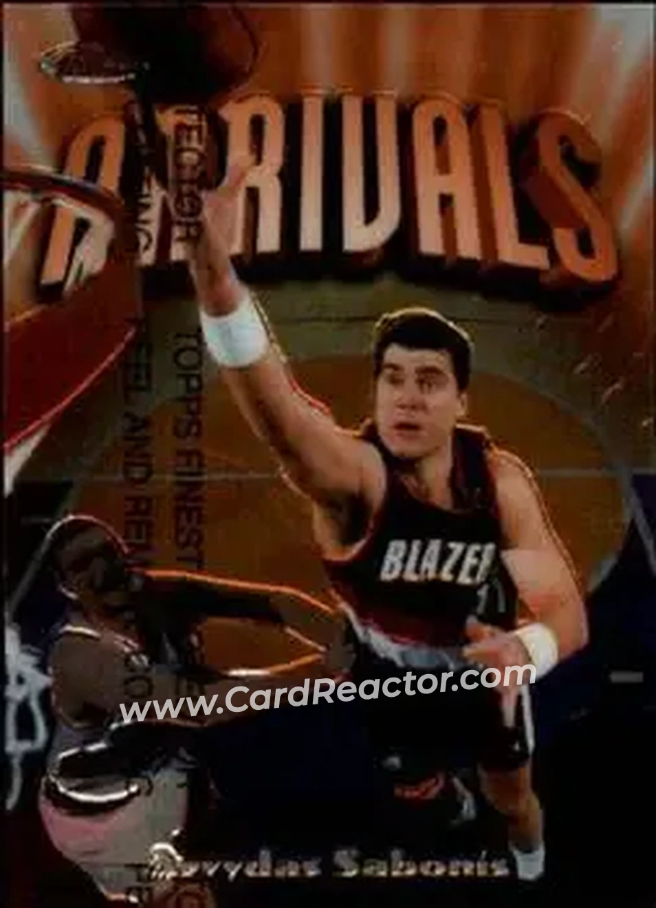 Front of Arvydas Sabonis