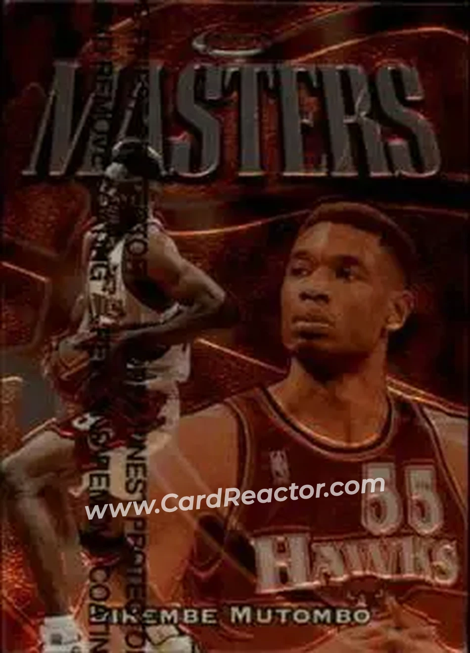 Front of Dikembe Mutombo