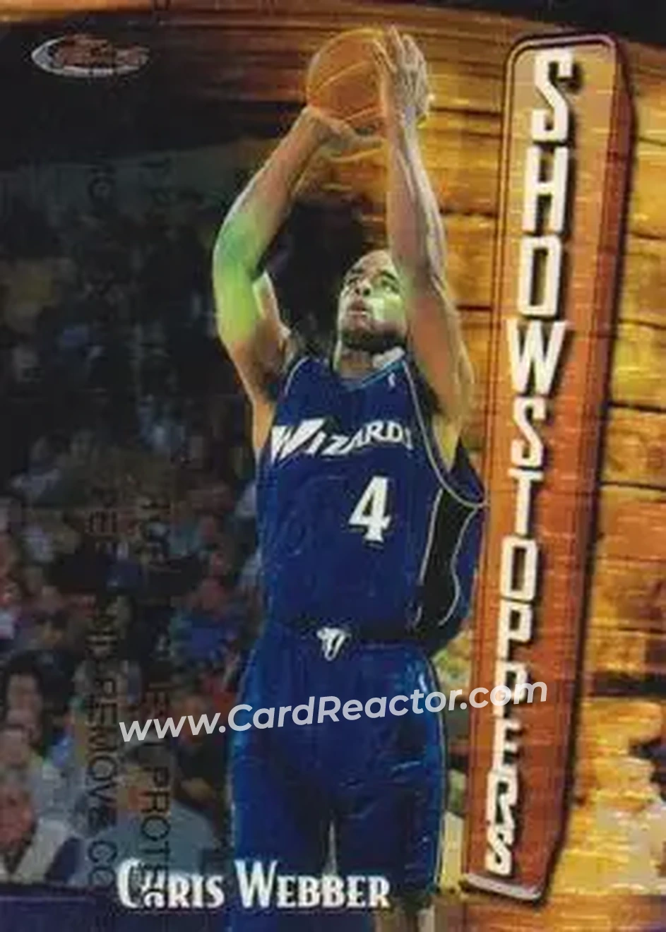 Front of Chris Webber