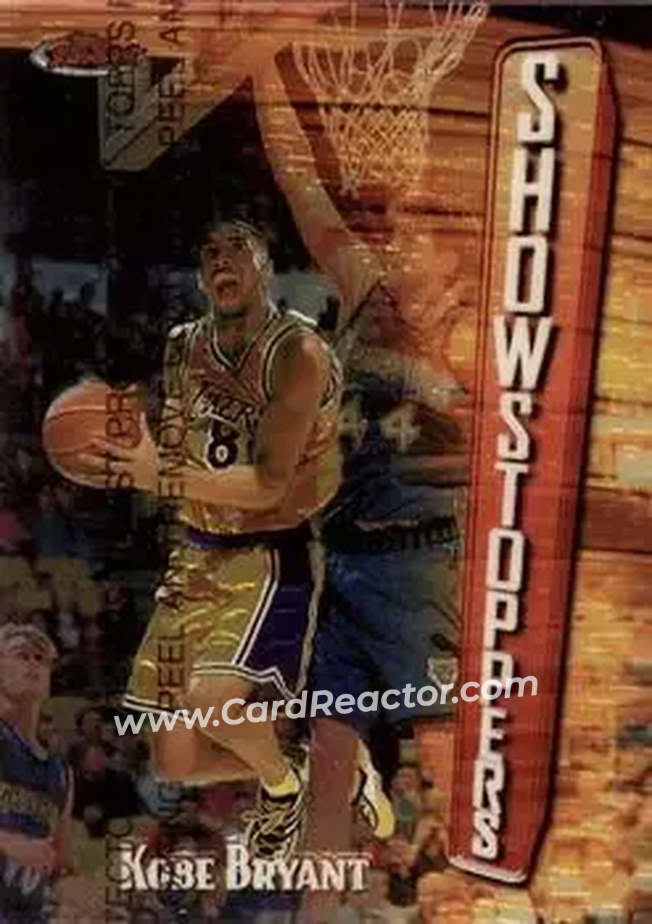 Front of Kobe Bryant