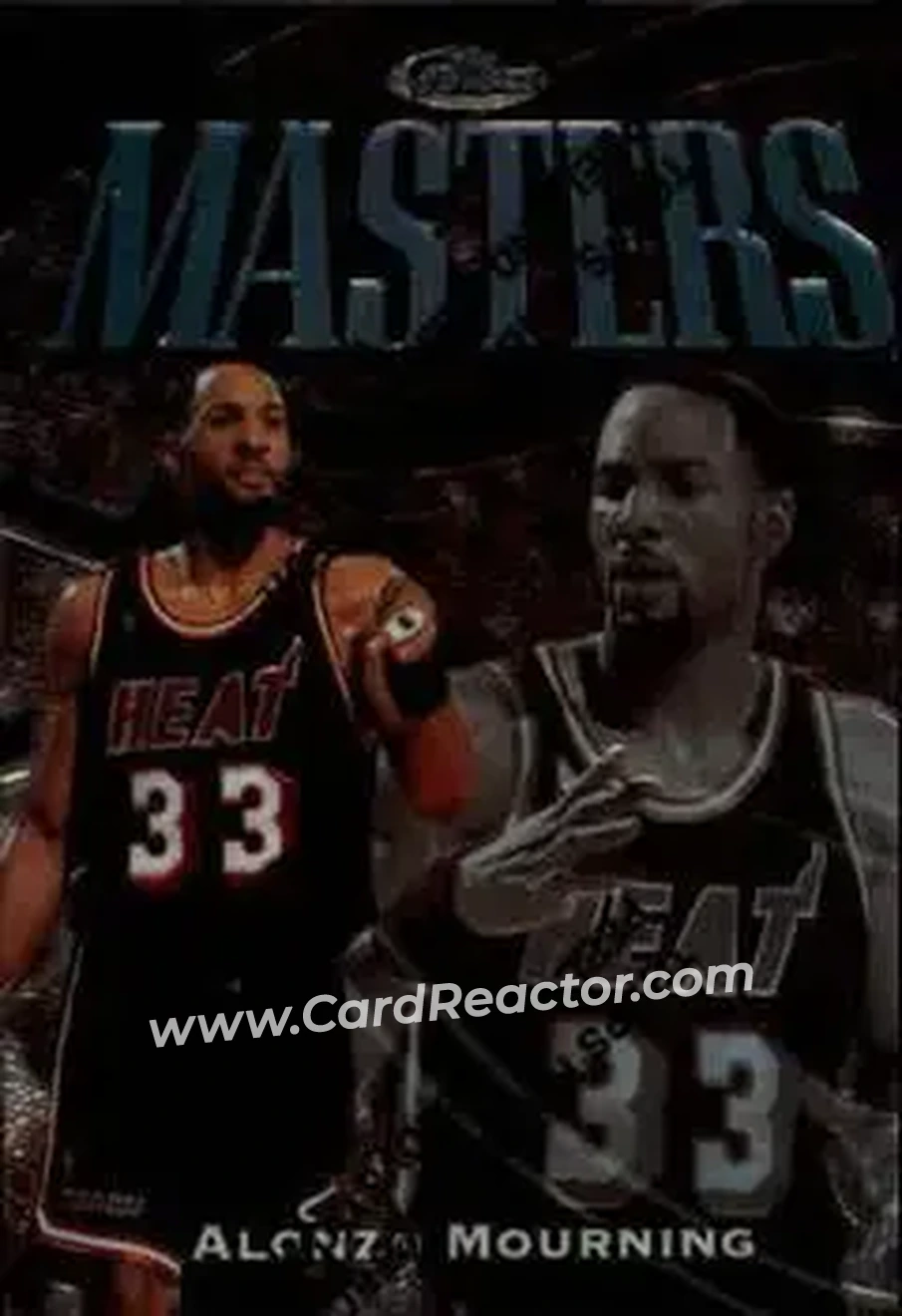 Front of Alonzo Mourning