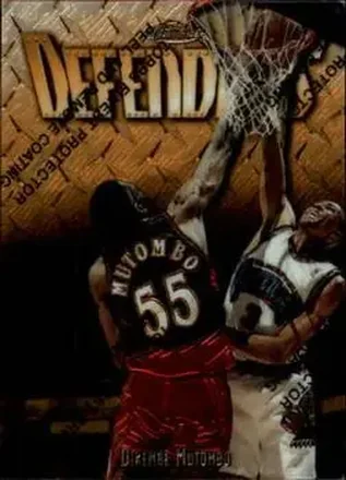 1997-98 Finest #307 Dikembe Mutombo