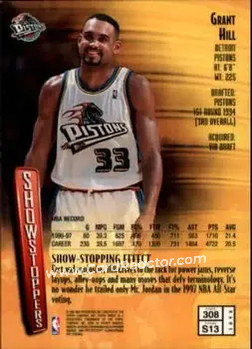 Back of Grant Hill