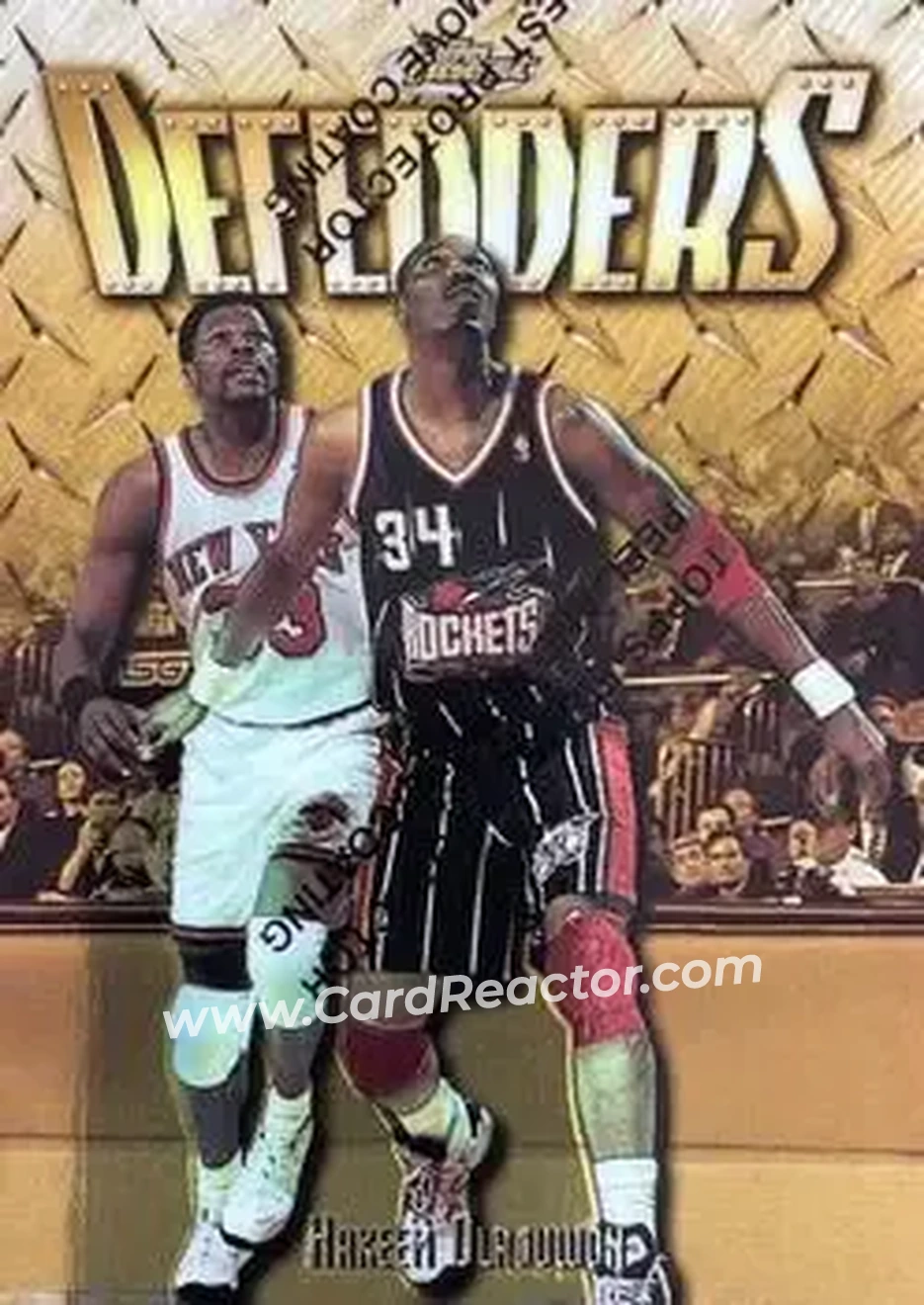 Front of Hakeem Olajuwon
