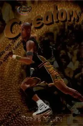 1997-98 Finest #318 Reggie Miller