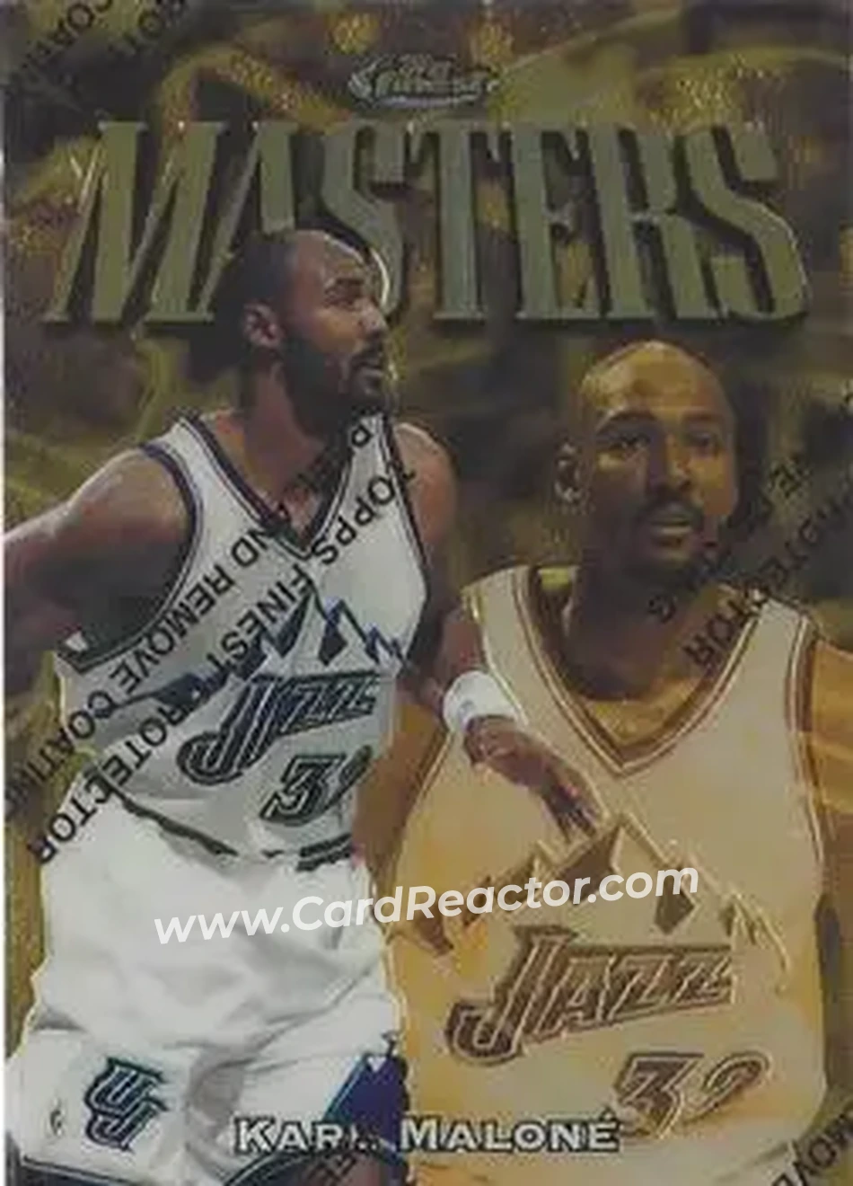 Front of Karl Malone