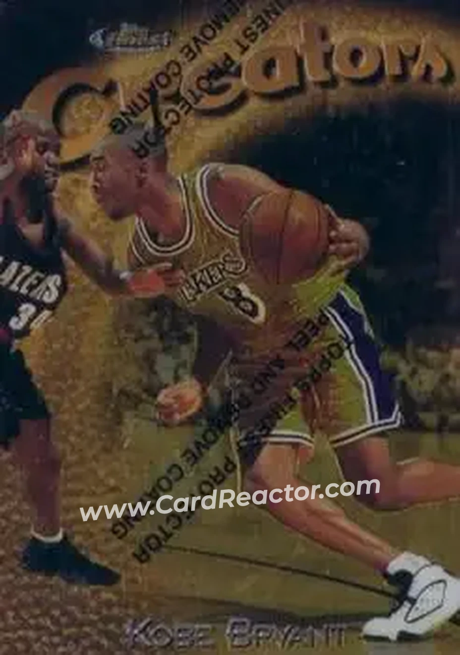 Front of Kobe Bryant