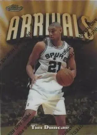 1997-98 Finest #325 Tim Duncan