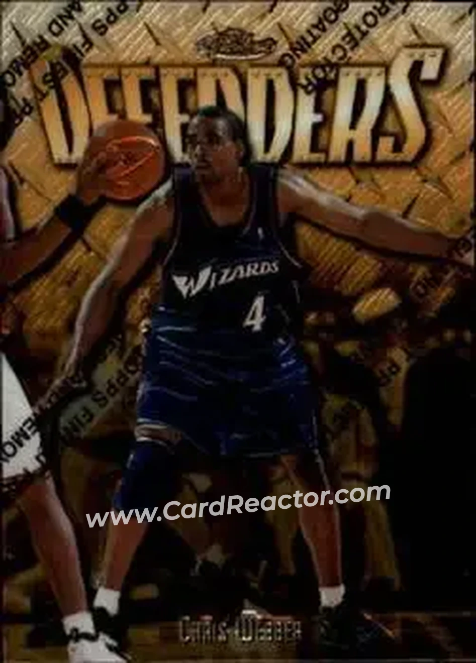 Front of Chris Webber