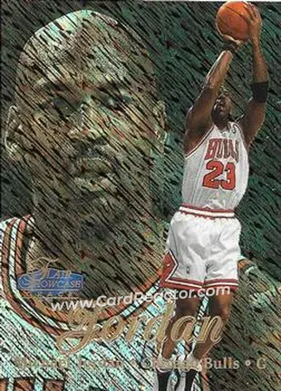 Front of Michael Jordan