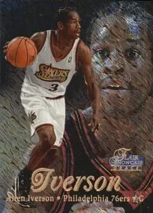 1997-98 Flair Showcase #3 Flair Showcase Row 1 Allen Iverson