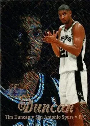 1997-98 Flair Showcase #5 Flair Showcase Row 1 Tim Duncan