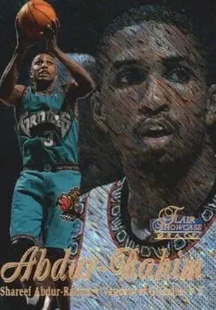 1997-98 Flair Showcase #9 Flair Showcase Row 1 Shareef Abdur-Rahim