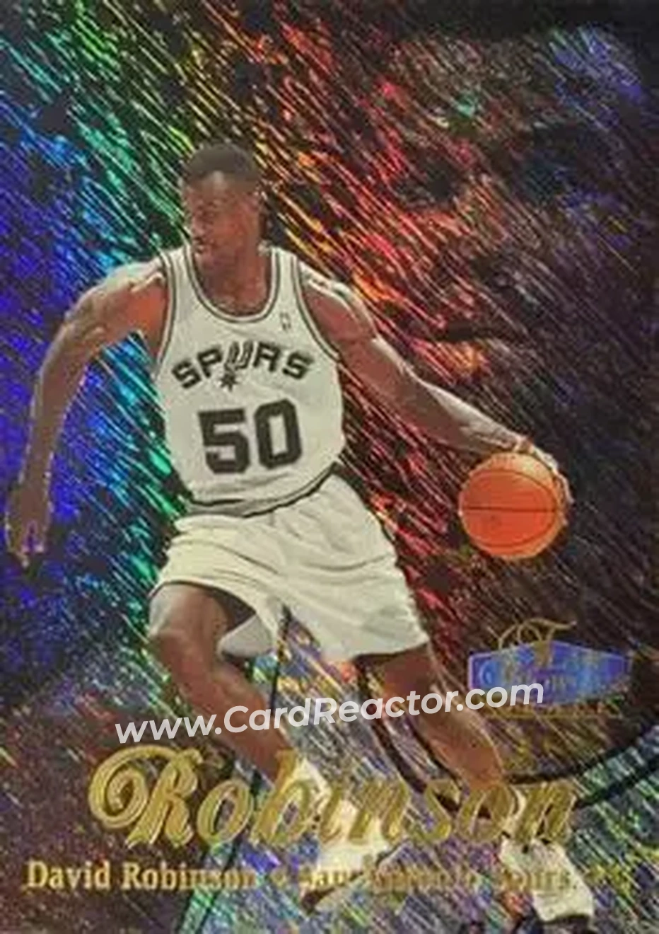 Front of David Robinson