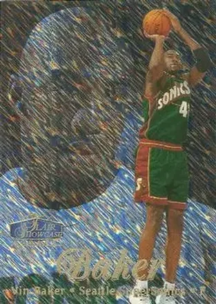 1997-98 Flair Showcase #35 Flair Showcase Row 1 Vin Baker