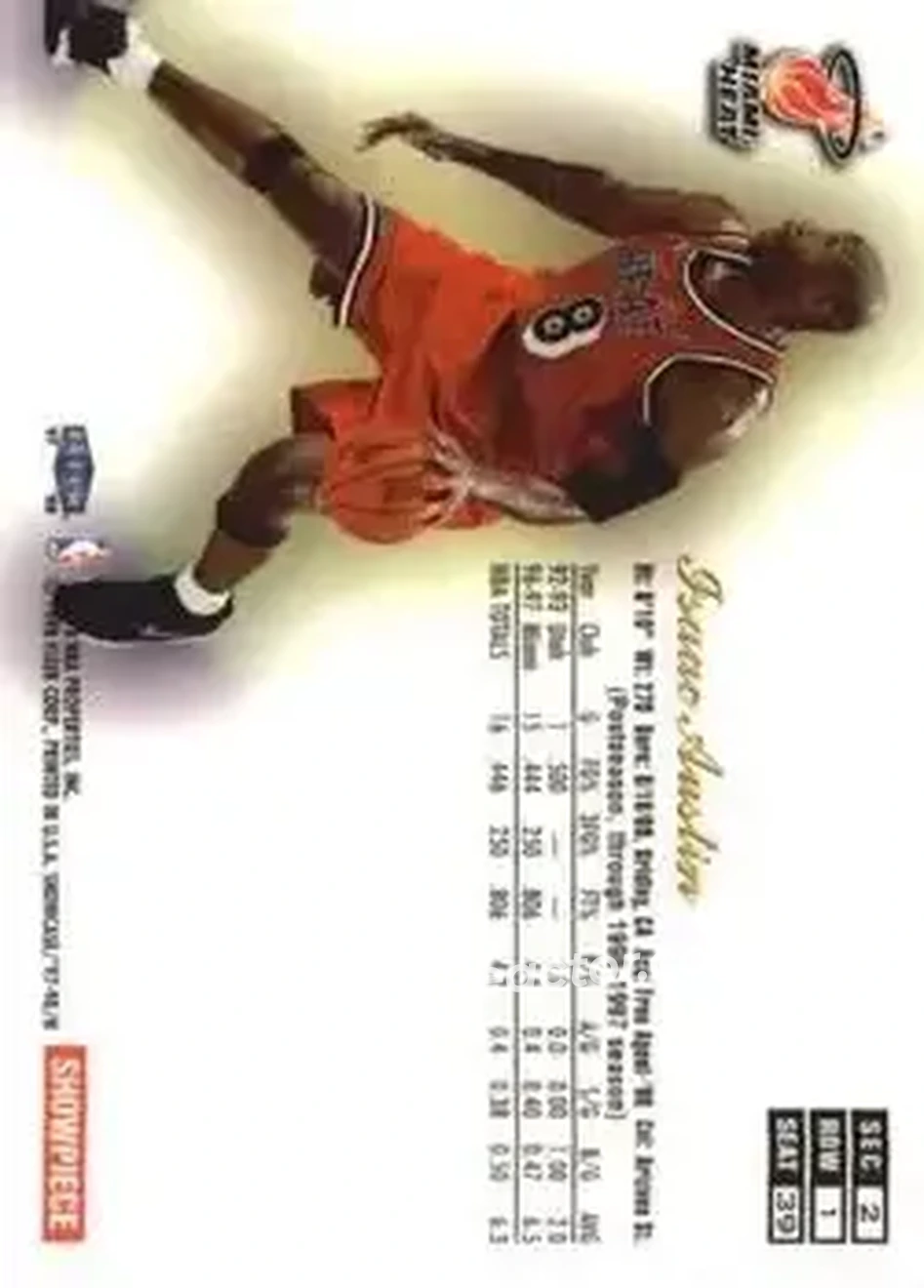 Back of Isaac Austin