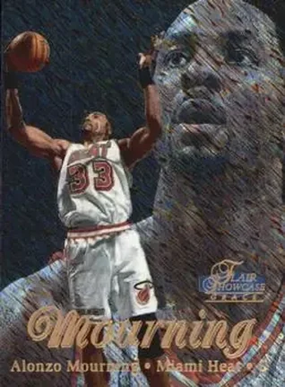 1997-98 Flair Showcase #66 Flair Showcase Row 1 Alonzo Mourning